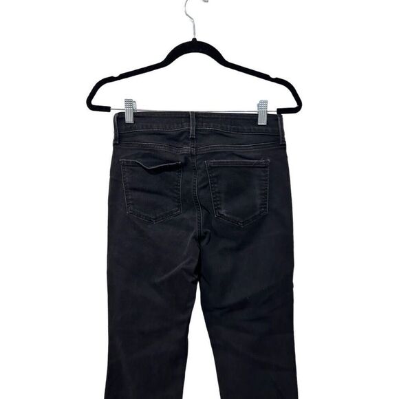 NYDJ Fit Is Everything LiftXTuck Technology Marilyn Straight Jeans Black Size 0 - Picture 4 of 10